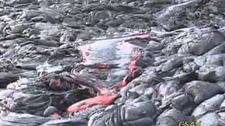 CSAV Hawaii Pahoehoe Lava on the Pali [upl. by Ami]