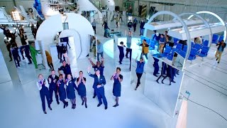 Behind the Scenes American Airlines Safety Video [upl. by Katrinka]