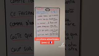 locutions adverbiales [upl. by Kinchen824]