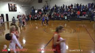 Elsberry Lady Indians v Mark Twain Lady Tigers Varsity Basketball [upl. by Franz]