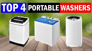 👉 Best Portable Washing Machines of 2023  TOP 4 Picks Best Review [upl. by Melda]