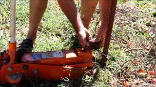 How to Remove a Fencepost With Ease [upl. by Chasse985]