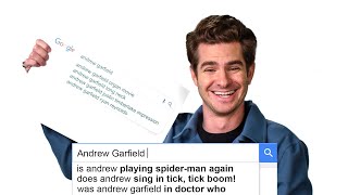 Andrew Garfield Answers the Webs Most Searched Questions  WIRED [upl. by Gottwald281]