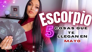 ღESCORPIO💞5 COSAS que TE LLEGAN en MAYO💥escorpio [upl. by Andrien]