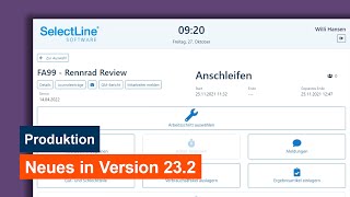 Neues in Version 232  Produktion [upl. by Yspyg]