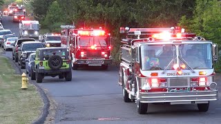 Englewood Block Party Fire Truck Parade 2023 [upl. by Dewhirst]