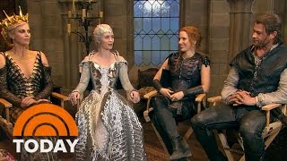 Get A Sneak Peek Behind The Scenes Of ‘The Huntsman’  TODAY [upl. by Enavi647]