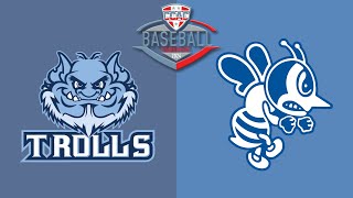 2024 CCAC Baseball Tournament Trinity Christian vs St Ambrose 5424 [upl. by Arbe]