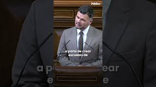 Rufián a Vox quotSe han subido el sueldo en 25 ayuntamientosquot [upl. by Harriott]