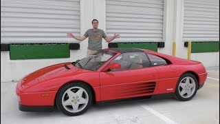 1990 Ferrari 348TS Start Up Exhaust and In Depth Tour [upl. by Noryb39]