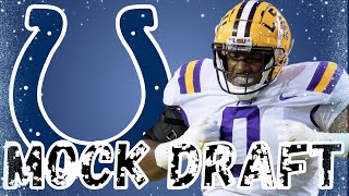 Indianapolis Colts 2024 NFL Mock Draft [upl. by Ittam]