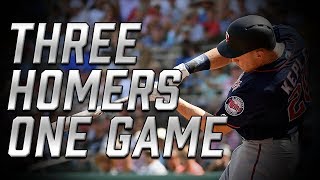 Max Kepler Hits Three Home Runs in One Game  Minnesota Twins vs Cleveland Indians Game Review [upl. by Nilyarg957]