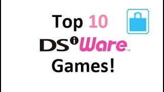 Top 10 DSiWare Games [upl. by Frierson]