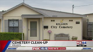 Killeen City Cemetery cleanup program starts in October [upl. by Langer]