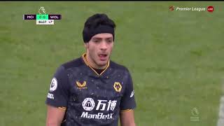 Raul Jimenez Crazy and stupid Red Card 😕😕 [upl. by Mw]