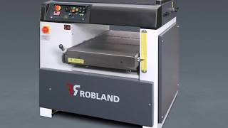 Robland D630 Thicknesser [upl. by Sturdivant]