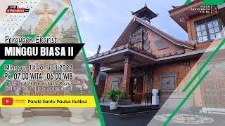 【LIVE】MISA HARI MINGGU BIASA II  14 JANUARI 2024 [upl. by Fregger]