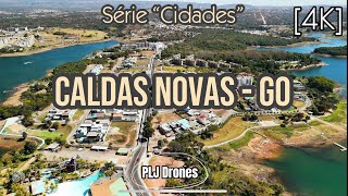 182  4K  Drone  Caldas Novas drone caldasnovas caldasnovasgo goiás cidades cidadesdobrasil [upl. by Eijneb]