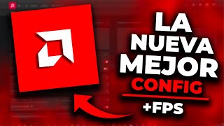 La NUEVA y MEJOR CONFIGURACION Para FPS De AMD SOFTWARE ✅ [upl. by Dnomrej]