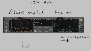 Techno Production  Wavetable Workflow  Metal inspired Techno in Ableton Live [upl. by Selene]