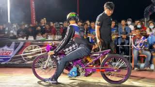 NGO Street Drag Bike Party สนามรัสมีRacing Drag คลอง14 ภาพบรรยากาศความมันส์ By API Tech [upl. by Mckenzie]