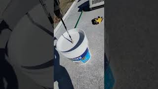 Rv roof Travel trailer roof repair Silicone roof coating DIY [upl. by Cindy]