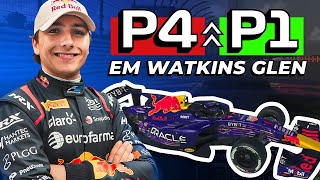 SUPER FORMULA em Watkins Glen De P4 para P1 com Enzo Fittipaldi [upl. by Marfe]