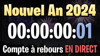 COMPTE À REBOURS EN DIRECT avant 2024 Heure Française [upl. by Heshum361]