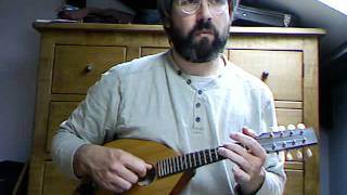 Z Lauterbach hab i mein Strumpf verlorn trad German folk dance on mandolin [upl. by Tarfe342]