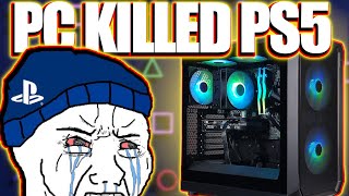 Playstation Fanboy DEBATES That PC Gaming Is IRRELEVANT CRIES Over PS5 Having NO GAMES [upl. by Akzseinga]