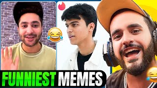 Reacting to FUNNIEST MEMES on my BIRTHDAY 😂 [upl. by Orvah604]