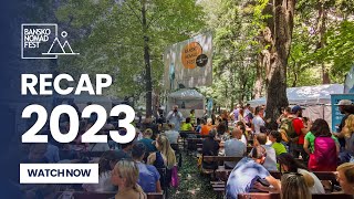 Recap of the 2023 Bansko Nomad Fest  official video in collaboration with NomadsTwoGo [upl. by Ueih]