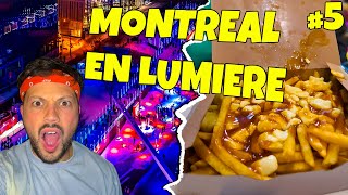 MONTREAL EN LUMIERE INCROYABLE  VLOG CANADA 5 [upl. by Veron]