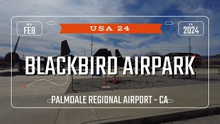 Blackbird Airpark Joe Davies Air Museum amp Mojave Air amp Space Port Memorial Park [upl. by Glanti]