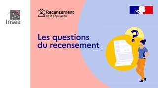 Les questions du recensement de la population [upl. by Lamp]