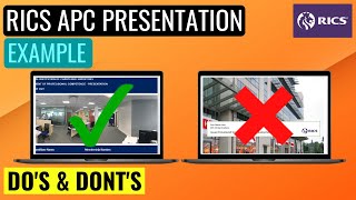 RICS APC PRESENTATION EXAMPLE  HOW TO PRESENT YOUR CASE STUDY DURING THE FINAL ASSESSMENT INTERVIEW [upl. by Nesnaj466]