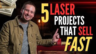 5 Easy Laser Engraving Projects That Sell FAST [upl. by Kcirre985]