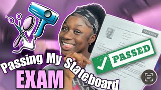 Daily Vlog  realistic day in a life as a mom taking my stateboard for cosmetology part 2 [upl. by Etnoel]