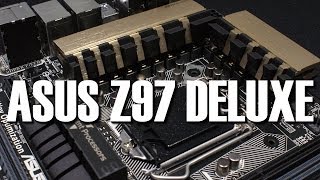 Asus Z97 Deluxe Motherboard Preview [upl. by Htebazie]