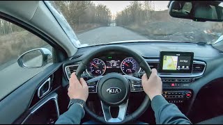 New Kia Ceed SW  4K POV Test Drive 131 Joe Black [upl. by Etsyrk96]