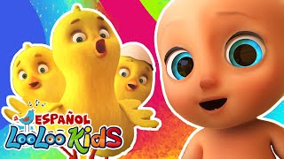 Los Pollitos 🐣 Compilación de una Hora de Canciones Infantiles de LooLoo Kids para Niños 👶📺 [upl. by Skvorak]