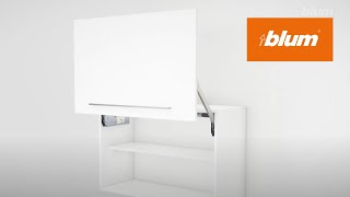 How to assemble lift up lift system AVENTOS HL top  Blum [upl. by Darla621]