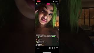 YAILIN LA MÁS VIRAL EN VIVO CON 69 en vivo en Instagram [upl. by Anitaf788]