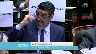 Diputado Tailhade Luis Rodolfo  Sesión 24102018  PL [upl. by Fried]