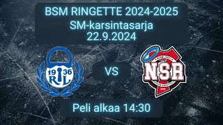 BSM Rauman Lukko vs NSR 2292024 [upl. by Laveen851]