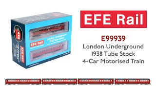 EFE Rail London Underground 1938 Tube Stock 4Car Motorised Train [upl. by Thatch]