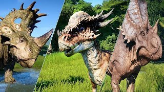 ALL HERBIVORE DINOSAURS  Jurassic World Evolution [upl. by Kaczer]