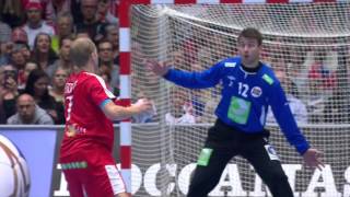 Denmark vs Norway  Highlights  Mens Olympic Qualification Tournaments RIO 2016 [upl. by Eilsek]