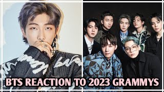 BTS Reaction for 2023 Grammys Forbes amp RM gave savage reaction to the Grammys [upl. by Mahan513]