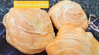 कच्चे केले के पेटीस banana patties banana pockets patties recipe पेटिस की रेसिपी patties [upl. by Milak]